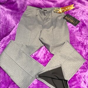 Gray Boot Cut Pants